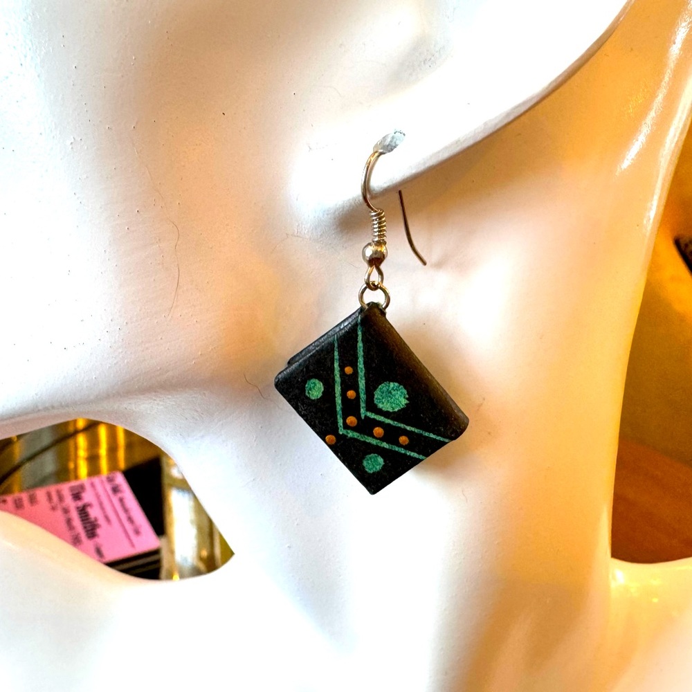 Artisan Book Earrings